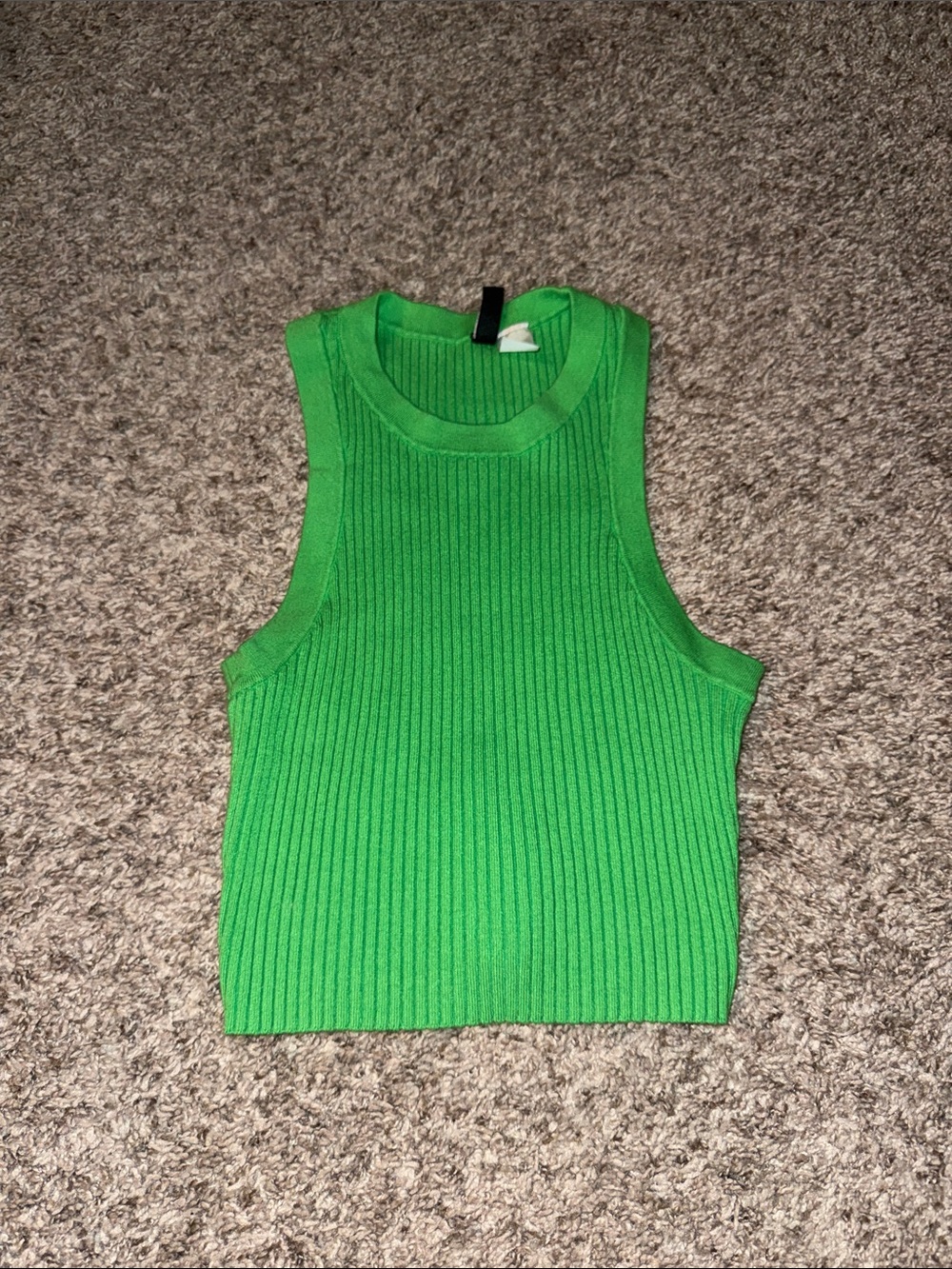 H&M divided crop top